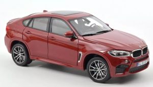 NOREV183242 - Voiture de 2015 couleur rouge métallisé – BMW X6 M