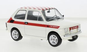 MOD18325 - Voiture de 1972 de couleur blanche - FIAT 126  Abarth-Look