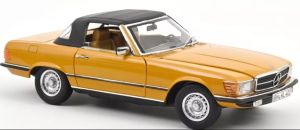 NOREV183350 - Voiture de 1975 couleur orange - MERCEDES 450 SL