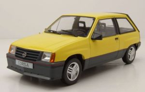 MOD18431 - Voiture de 1983 couleur jaune - OPEL Corsa A SR