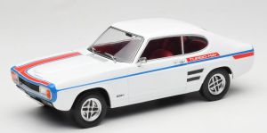 MOD18539 - Voiture de 1970 couleur blanche - FORD Capri Mk.I GT