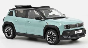 NOREV185520 - Voiture de 2025 couleur verte - RENAULT 4 E-Tech 100% Elctrique