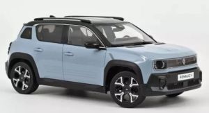 NOREV185521 - Voiture de 2025 couleur bleue - RENAULT 4 E-Tech 100% Elctrique