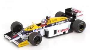 MOD18627F - Voiture du GP d'Angleterre 1986 pilotée par Nigel MANSELL - WILLIAMS FW11 #5