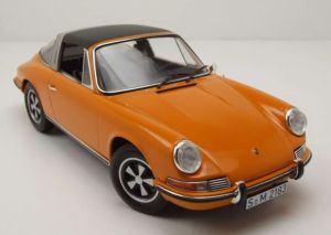 NOREV187220 - Voiture de 1970 couleur orange - PORSCHE 911 Targa