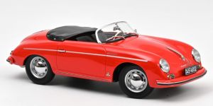 NOREV187461 - Voiture cabriolet de 1954 couleur rouge - PORSCHE 356 Speedster
