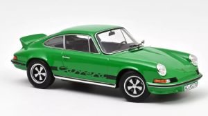 NOREV187680 - Voiture de 1973 couleur verte – PORSCHE 911 RS