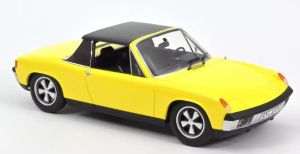 NOREV187689 - Voiture de 1973 couleur jaune – VW Porsche 914-6