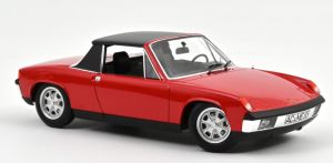 NOREV187690 - Voiture de 1972 couleur rouge – VW PORSCHE 914 1.7