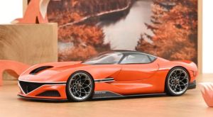 NOREV188032 - Voiture de 2024 couleur orange - GENESIS X Gran Berlinetta VGT