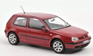 NOREV188573 - Voiture de 2002 couleur rouge – VW Golf