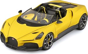 BUR11051Y - Voiture de couleur jaune - BUGATTI Mistral