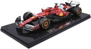 BUR16822L - Voiture en Coffret Deluxe - GP d Australie pilotée par Charles LECLERC - FERRARI SF-25 #16