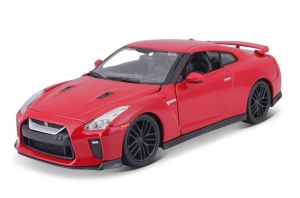 BUR21082 - Voiture de 2017 rouge – NISSAN GT R