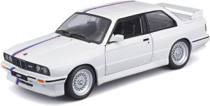 BUR21100W - Voiture de 1988 couleur blanche - BMW M3