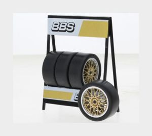 IXO18SET017W - 4 pneus avec jantes BBS motorsport