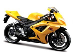 Moto de couleur jaune – SUZUKI GSX-R600