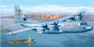 ITA1255 - Maquette à assembler et à peindre - Avion C-130 J HERCULES PRM EDITION