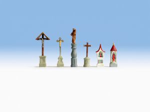 NOC14870 - Calvaires Christ et Vierge