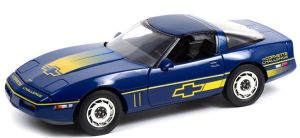 Voiture de 1988 couleur bleue et jaune - CHEVROLET CORVETTE C4 Challenge Race Car
