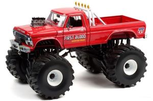 GREEN13608 - Véhicule Monster Truck de 1978 – FORD F-250 FIRST BLOOD