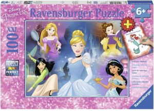 RAV136995 - Puzzle DISNEY Ravissantes princesses de 100 Pièces