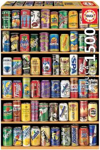 EDU14446 - Puzzle de cannettes de soda – 1500 Pièces