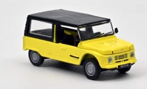 NOREV150954 - Voiture de 1983 couleur jaune – CITROEN Méhari