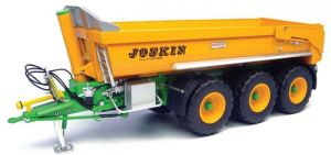 UH4268 - JOSKIN 3 essieux Trans-KTP 27/65 Benne TP