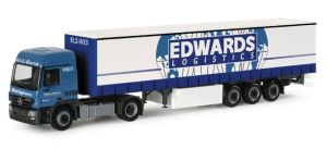 Camion avec remorque EDWARDS Logistics – MERCEDES Actros L02 4x2