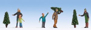 NOC15927 - Figurines et accessoires - Vente d'arbres de noël