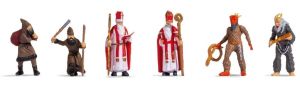 NOC15929 - Figurines st Nicolas et le père Fouettard