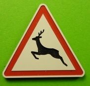 Panneau en kit animaux sauvages - poteau non fourni