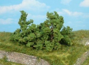 HEK1179 - Décor pour diorama - 5 buissons et arbustes de 6 à 8cm