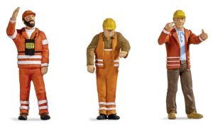Figurines - Equipe de manœuvre
