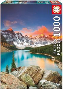 EDU17739 - Puzzle du Canada lac moraine – 1000 Pièces
