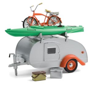 GREEN18460-B - TEARDROP avec Kayak  vélo et accessoires