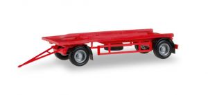 HER076289-002 - Remorque de couleur rouge pour container