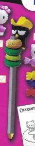 Accessoire pour crayon HELLO KITTY cactus - coloriage fourni