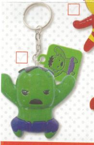 HULK figurine MARVEL porte clé - 2 stickers fournis
