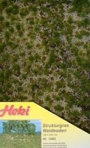 Herbe structurée de forêt de 19x30cm