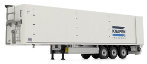 MAR2016-05 - Accessoire pour camion - Remorque à fond mouvant de couleur blanche