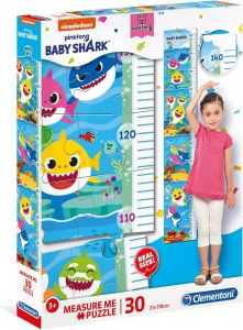 CLE20340 - Puzzle mesure moi Baby Shark – 30 pièces