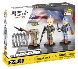 COB2056 - Jeu de construction -  35 pcs - Soldats