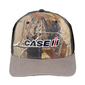 CASCNH22141 - Casquette de couleurs marron noir et camouflage – CASE IH