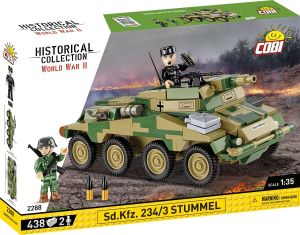 COB2288 - Jeu de construction – 439 pcs - SD.KFZ 234/3 STUMMEL