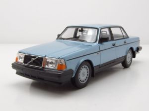 WEL24102W - Voiture de couleur bleu – VOLVO 240GL