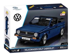 COB24360 - Jeu de construction - 1494 pcs - VW Golf I cabriolet de 1979 couleur bleu