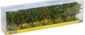 NOC25090 - Déco pour diorama - Arbres fruitiers - 7 pièces 8cm