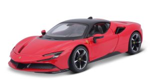 BUR26028 - Voiture de couleur rouge – FERRARI SF90 Stradale